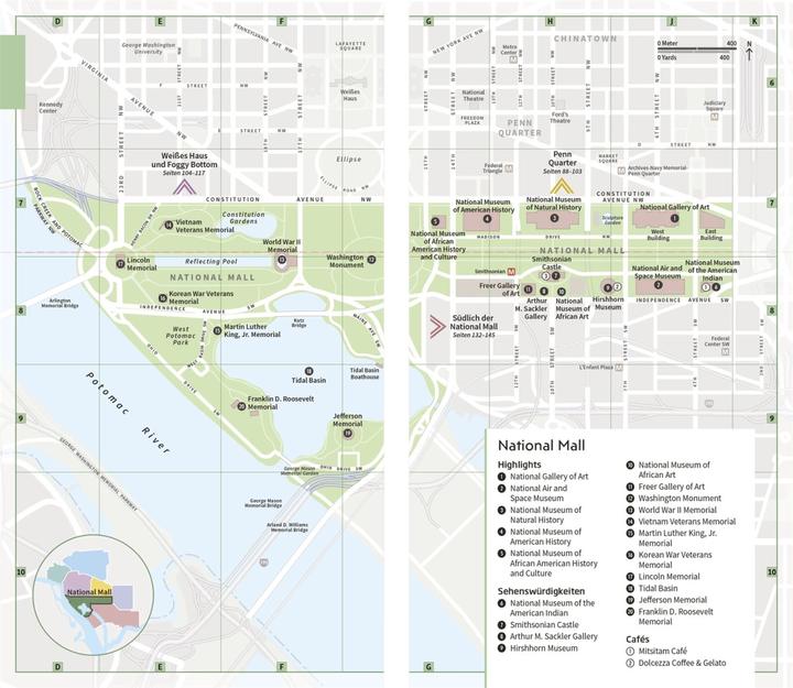 Produktbild DK Vis a Vis Washington (Deutsch, DK Verlag Reise, 2024)