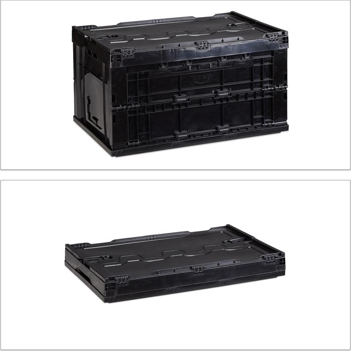 Produktbild Relaxdays Transportbox (58.5 x 39.5 x 32.5 cm, 60 l)