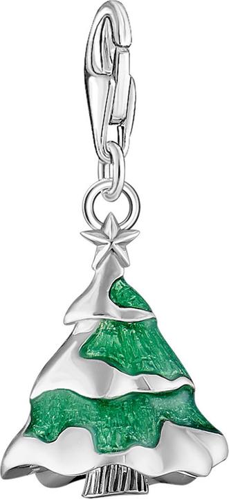 Immagine prodotto Thomas Sabo Ciondolo albero di Natale in argento (Argento 925, Smalto)
