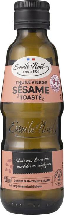 Emile Noël huiles sésame vierge toasté bio equitable (500 ml)