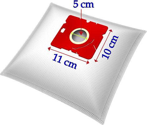 Adler Set di 4 sacchetti e filtro CR 7037. (4 x)