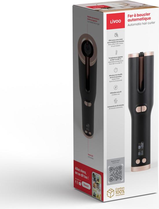 Image du produit Livoo Fer à boucler automatique