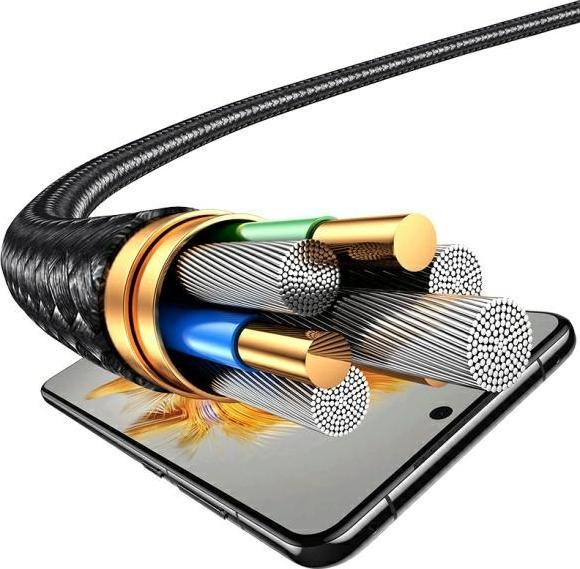 Image du produit Usams 2 en 1 USB - C (1.20 m, USB 2.0)