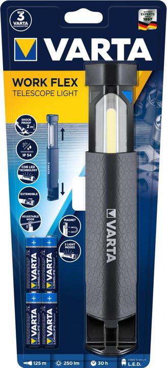Actual product image Varta Work Flex (20.80 cm, 250 lm)