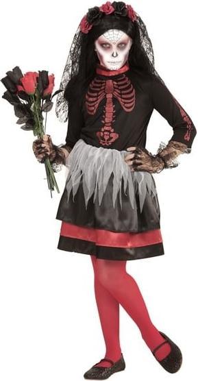 Image du produit Widmann Kinderkostüm Braut Dia de los Muertos (158)