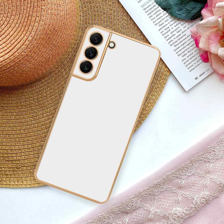 Produktbild Cadorabo Hülle für Samsung Galaxy S21 PLUS im TPU mit Kameraschutz LM130 Style (Samsung Galaxy S21+)