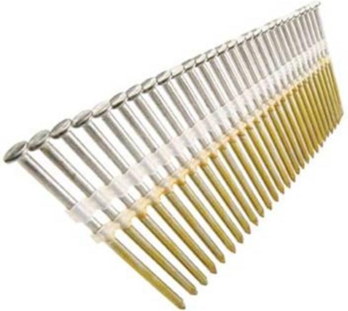 Actual product image Paslode Befestigung 312255 Streifennagel 3.3 x 100 Blank Rundkopf Schraube 3000 Stück