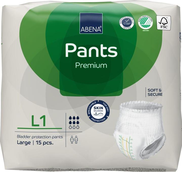 Produktbild Abena Premium L1 grün (15 x, Large)