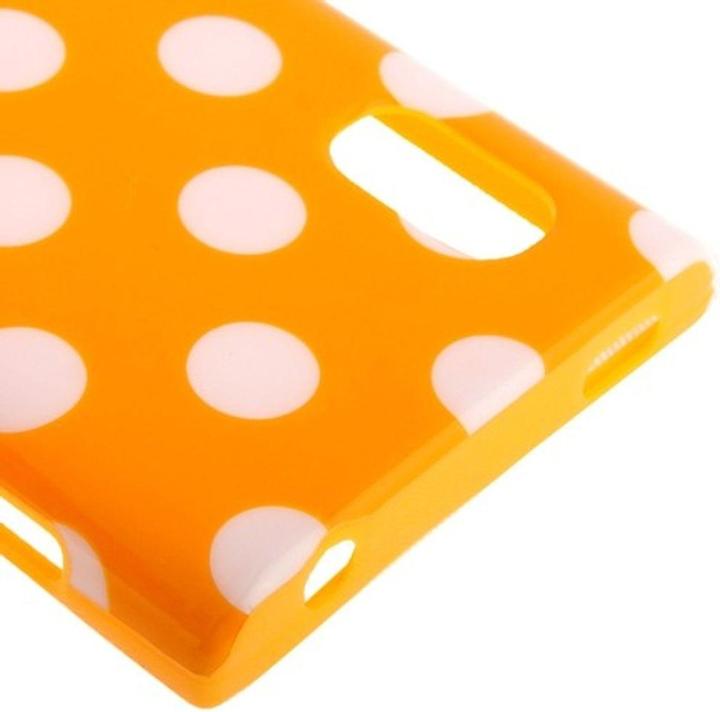 Actual product image König Design Protective cover TPU dots Case for mobile LG Optimus L5 / E610 (Optimus L5)