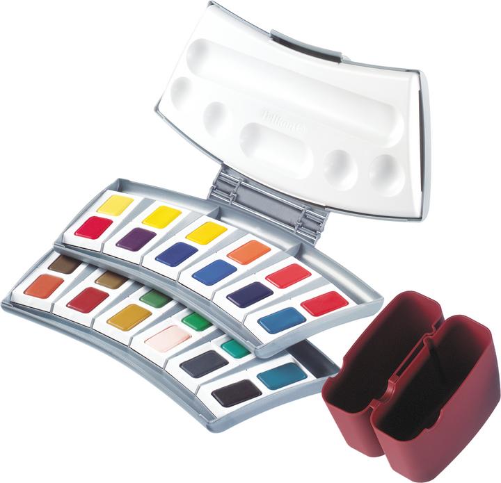 Actual product image Pelikan Watercolour box, 24 colours (Assorted)