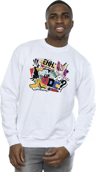 Actual product image Looney Tunes Mens What's Up Doc Pop Art Sweatshirt (L)