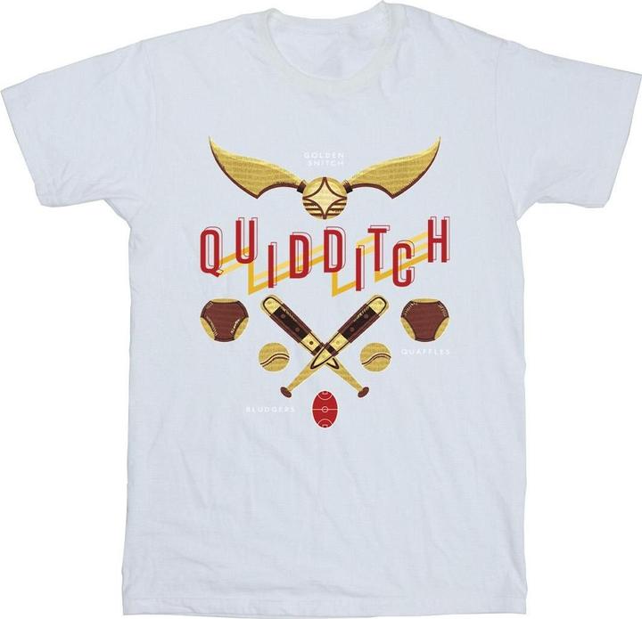 Actual product image Mens Quidditch Golden Snitch T-Shirt (L)