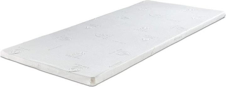 Bestschlaf Aloe-Vera-Ersatzbezüge für Matratzen Topper und Auflagen mit 7 cm Höhe (80 x 190 cm)