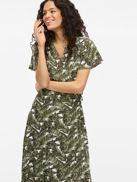 Image du produit Vila Kurzärmeliges Wickelkleid (36)