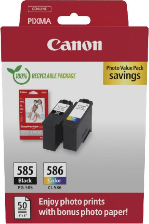Produktbild Canon PG-585 / CL-586 (BK, CO)