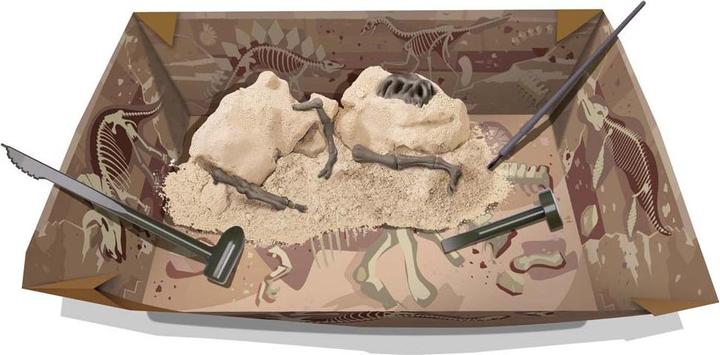Immagine prodotto 4M Scheletro di Tyrannosaurus Rex - Set di scavi - Paleontologia - Bambino - 8 anni