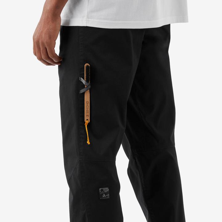 Immagine prodotto Simond Pantaloni da arrampicata uomo in cotone - Vertika nero (L)