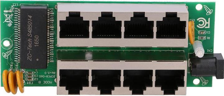 Produktbild Extralink POE INJECTOR 4 PORT GIGABIT - - 4-Port Gigabit Ethernet (802.3at (PoE+), 48 W)