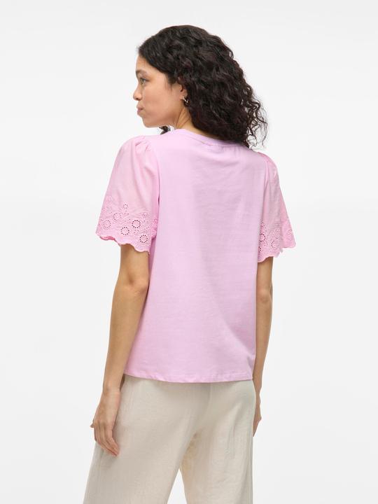 Actual product image Vila VICELIANA Rundhals Oberteil mit kurzen Ärmeln (L)