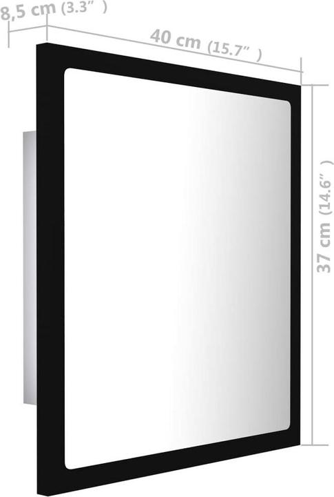 Actual product image VidaXL Chet (40 x 8.5 x 37 cm)
