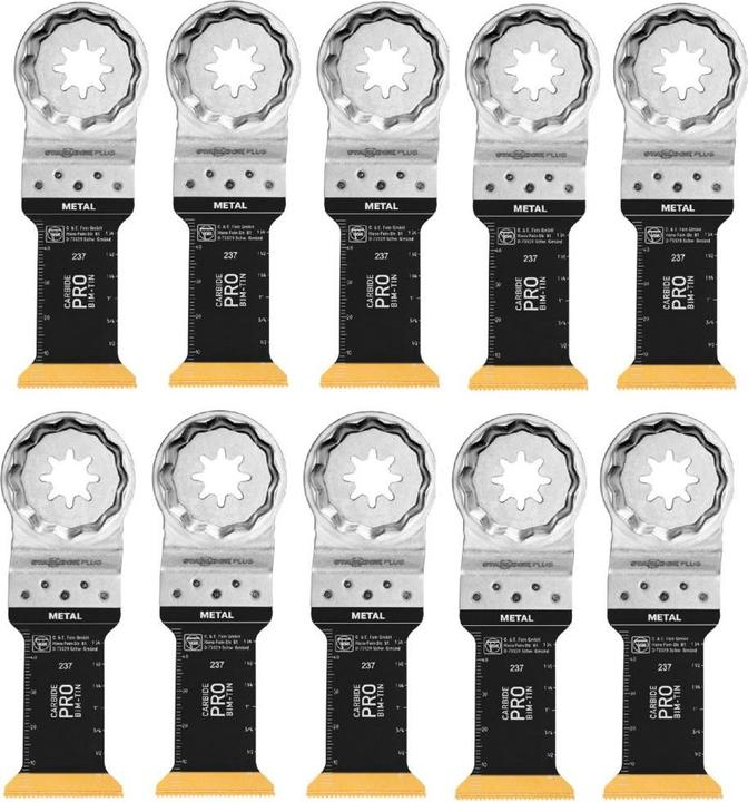 Produktbild Fein E-Cut CarbidePro Sägeblatt StarlockPlus 60x32mm 10 Stück ( 63502237240 )