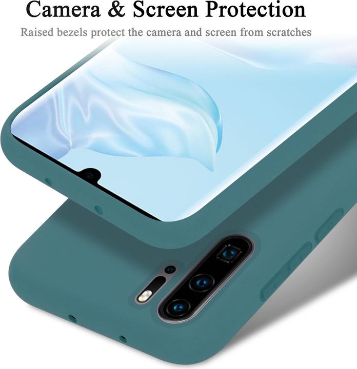 Image du produit Cadorabo TPU Liquid Silicone Case Cover (Huawei P30 Pro)