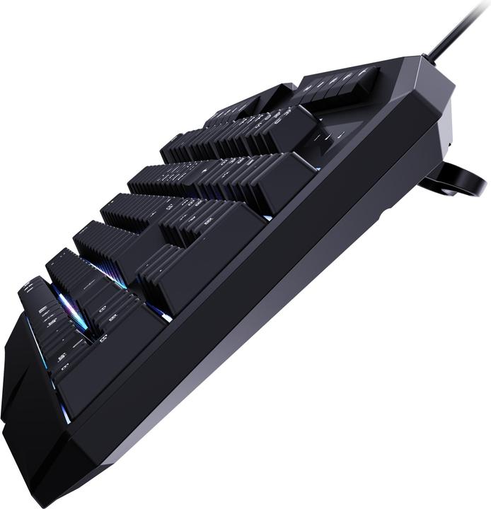 Actual product image Speedlink LUDICIUM RGB Rainbow Gaming Keyboard, black (DE, Cable)