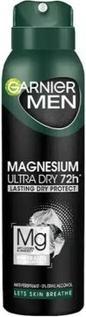 Image du produit Garnier Magnésium Ultra Dry 72H Déodorant Homme Vaporisateur 150Ml (Spray, 150 ml)