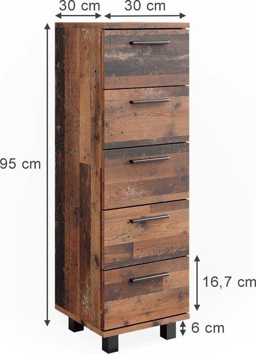 Immagine prodotto Vicco Ilias (30 x 95 x 30 cm)