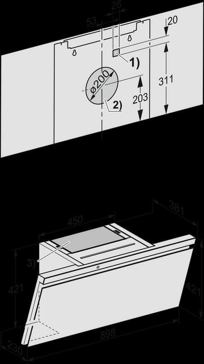 Actual product image Miele DAH 4980 125 Gala Ed (Wall hood)