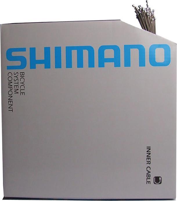 Actual product image Shimano MTB/Road shift cable stainless steel 2.100mm 100 pieces