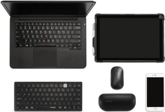 Produktbild Kensington Multi-Device Dual Wireless Compact Keyboard (Eng. Int., Kabellos)