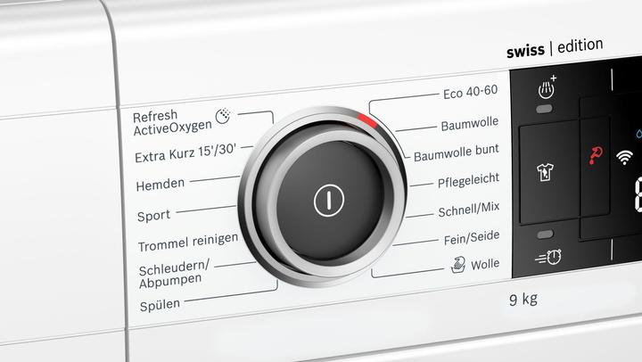 Image du produit Bosch Hausgeräte WAXH2L41CH (9 kg, Gauche, Fiche CH)