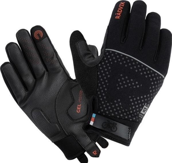 Produktbild Radvik Vintur Fahrradhandschuhe schwarz Grösse M (M)