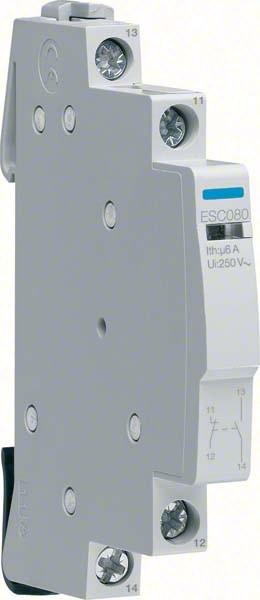Produktbild Hager ESC080 Leistungsrelais Grau 1