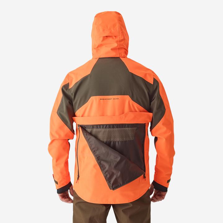 Produktbild Solognac Jagdjacke Regenjacke Renfort 900 orange (L)