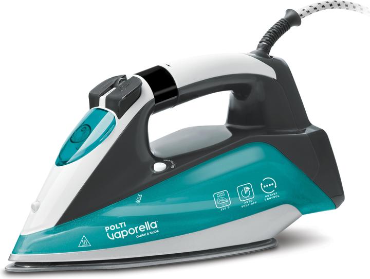 Image du produit Polti Fer à repasser PLEU0253 Vaporella Quick & Slide QS220 Fer à vapeur, 2400 W, Capacité du réservoir (2400 W, 40 g/min)