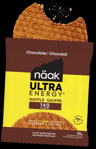 Actual product image Näak Ultra Energy™ Waffles (Chocolate, 1 pcs., 30 g)