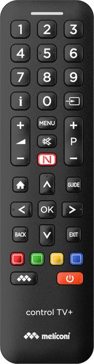 Actual product image Meliconi Control TV+ IR Wireless Remote Control Buttons (Universal remote control)