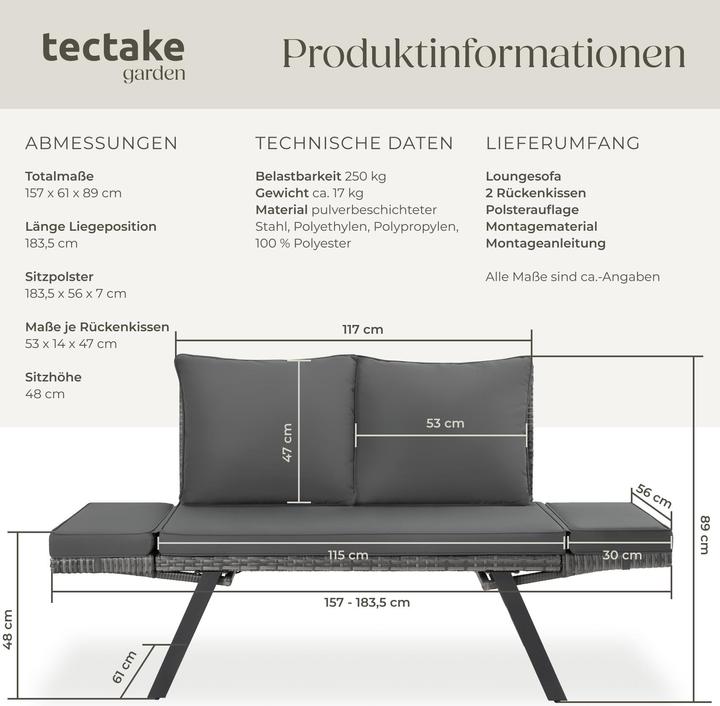 Actual product image tectake Sintra