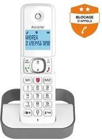 Produktbild Alcatel F860 DECT-Telefon Anrufer-ID Grau