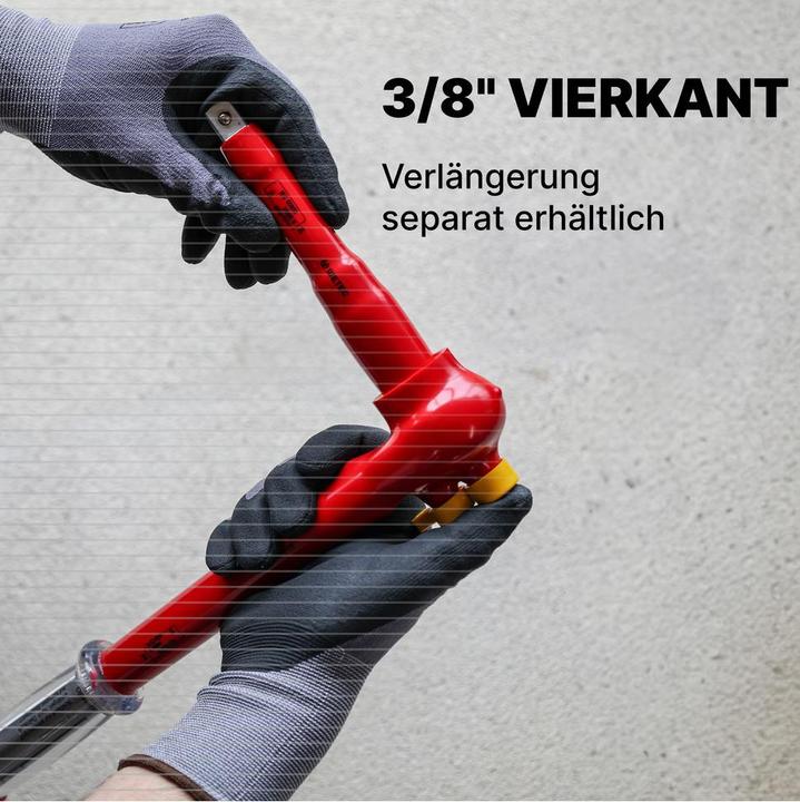 Produktbild Friedrich Drehmomentschlüssel - 5-50 N m - 3/8" - 1000 V (3/8", 5 Nm, 50 Nm)