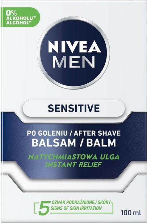 Actual product image NIVEA Men Sensitive (M) asb 100ml (Aftershave spray pump, 100 ml)