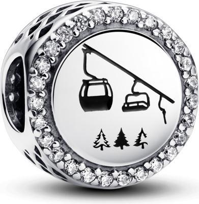 Produktbild Pandora Skifahren Charm (Silber 925, Emaille)