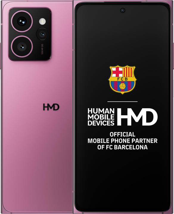 HMD Skyline (256 Go, Rose néon, 6.55", SIM + eSIM, 108 Mpx, 5G)