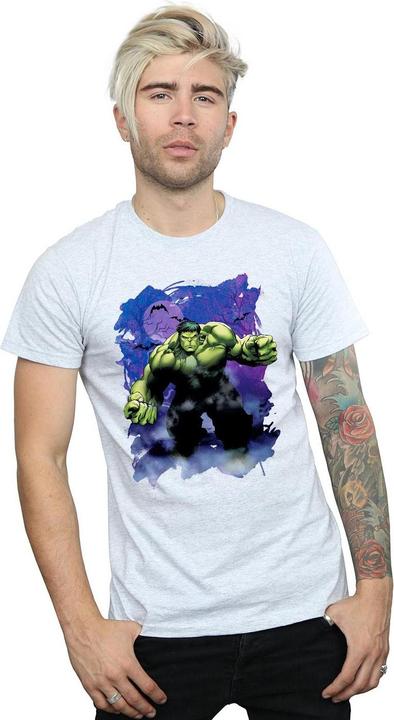 Actual product image Mens Hulk Halloween Spooky Forest T-Shirt (XXL)