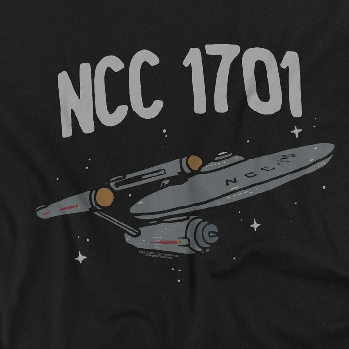 Actual product image Mens The First Enterprise T-Shirt (5XL)