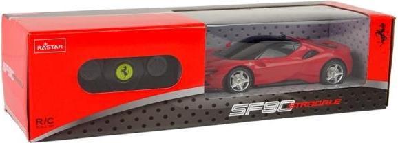 Produktbild Lean Toys R/C Ferrari SF90 Rastar 1:14 Rot mit Fernbedienung