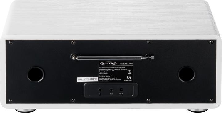 Image du produit Reflexion HRA19INT/WH (Webradio, DAB+ DAB, VHF, FM, Bluetooth)