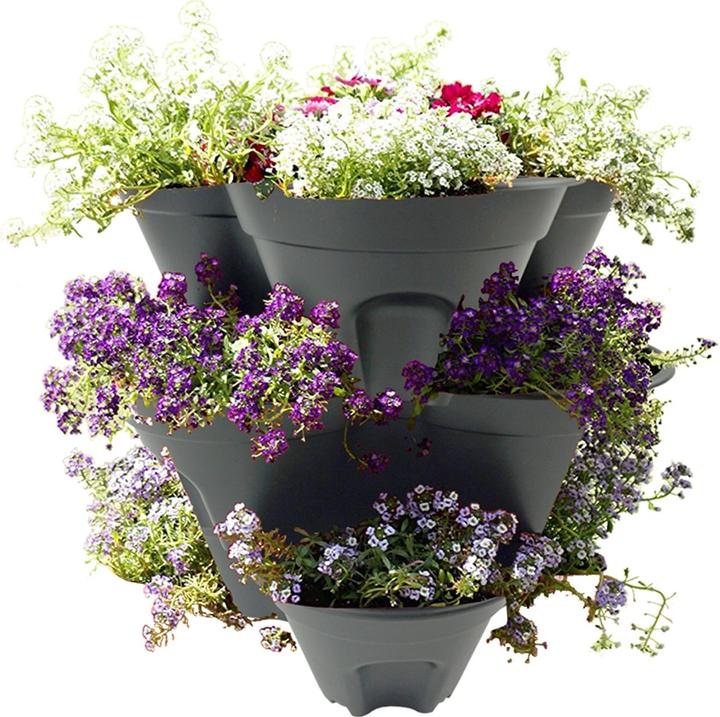 Immagine prodotto HTI-Living Torre per piante sospese a 3 livelli Nessa (25.50 cm)